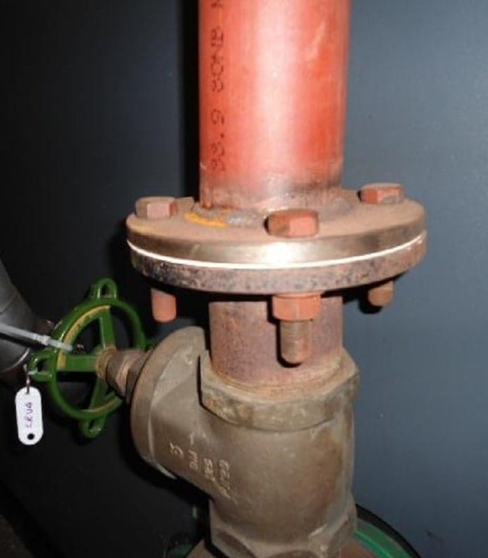 asbestos insulation in plumbing